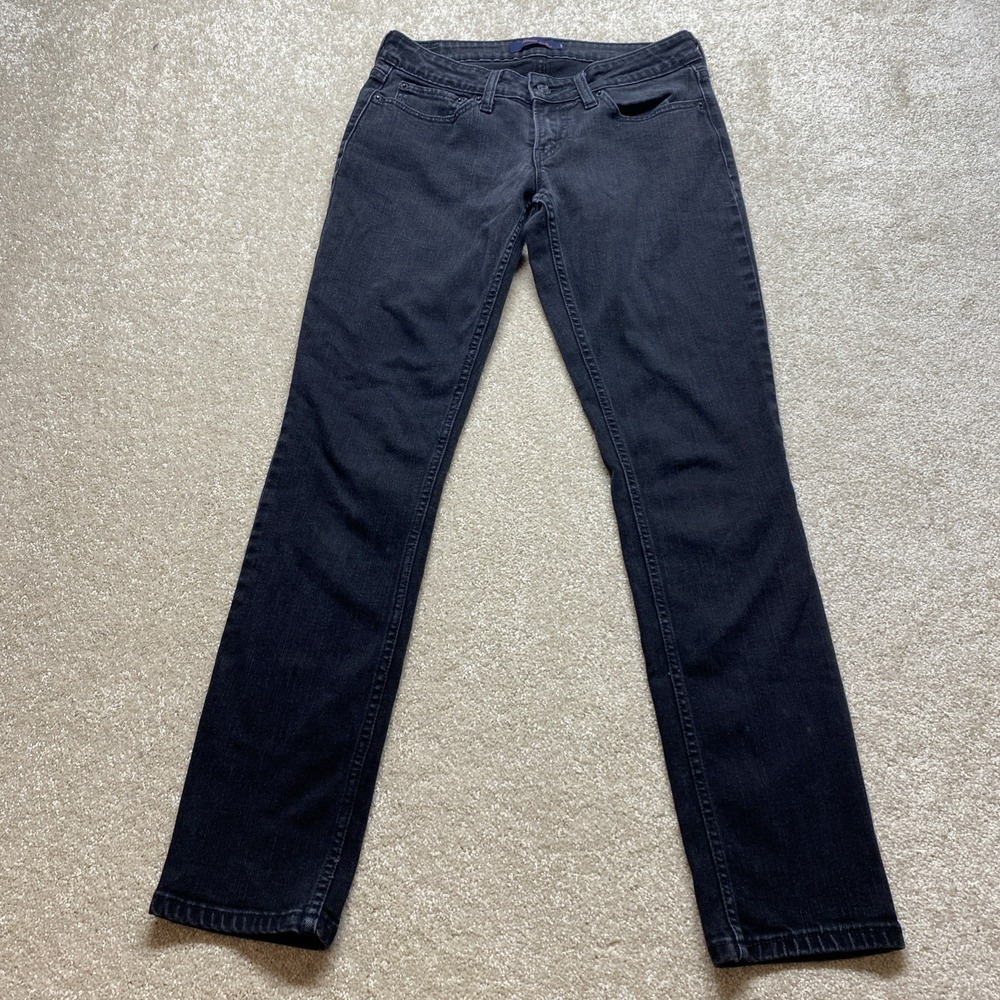 Levis‎ Jeans Womens 9M Black 528 Curvy Cut Stretch Low Rise Black Tag